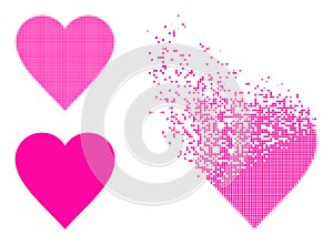 Dust Dotted and Original Heart Icon