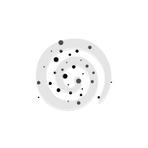 Dust icon simple design. Vector esp10