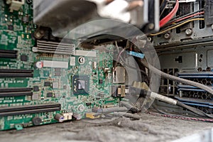 Dust inside computer