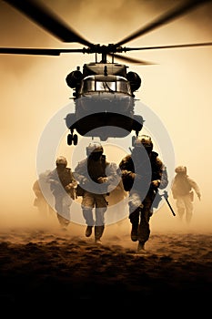 From the dust and sand, special forces emerge, ready to conquer the desert& x27;s challenges.