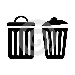 Dustbin icon photo