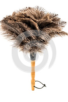 Duster against white background