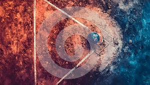 AI-Generated Baseball Image