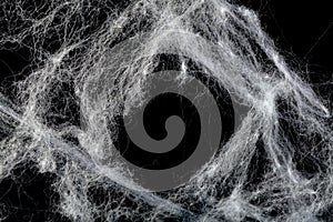 Dusty cobweb overlay photo