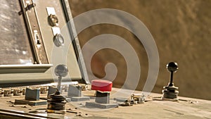 Dusty control panel