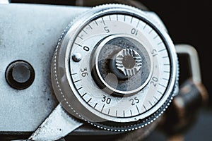 Old camera macro photo