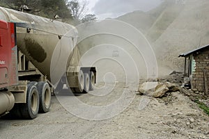 Dusty Road in Andes