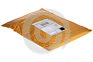 Dusty Yellow Mail Package