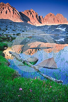 Dusy Basin Reflection