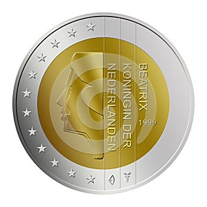 Dutch 2 Euro Coin