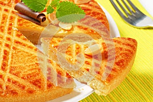 Dutch Butter Cake (Boterkoek)