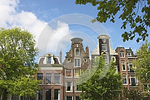 Dutch canal houses