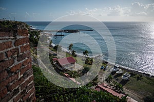 The Dutch Caribbean island of Sint Eustatius