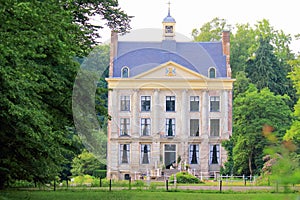 Dutch castle ter Horst near village Loenen.