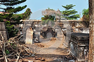 Dutch cemetery in Fort Kochi