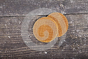 Dutch cookie stroopwafels