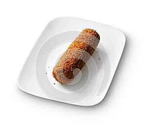 Dutch deep fried breaded snack, kroket