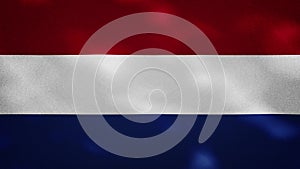 Dutch dense flag fabric wavers, background loop