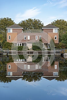Dutch detached modern houses