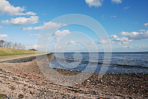 Dutch ebb low tide photo