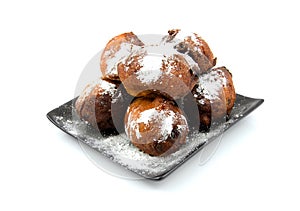 Dutch donut oliebollen