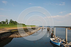 Dutch ebb low tide