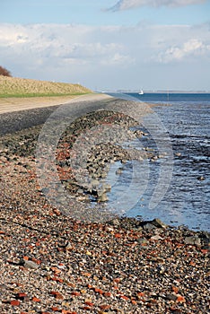 Dutch ebb low tide