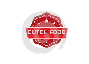 Dutch Food stamp,Dutch Food rubber stamp