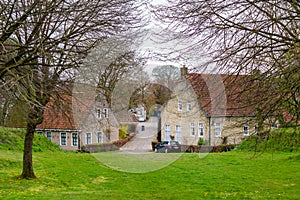 Dutch fortified little village Bourtange in The Netherlands