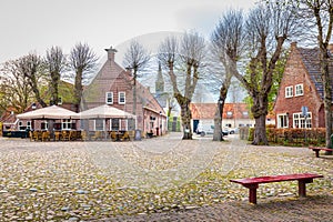 Dutch fortified little village Bourtange in The Netherlands