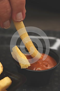 Dutch french fries with Peanut sauce