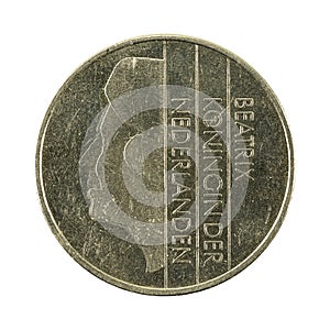 2,5 dutch guilder coin 1988 reverse photo