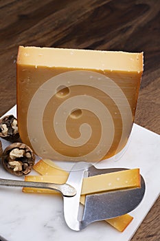 Dutch hard cow milk old cheese  from Gouda