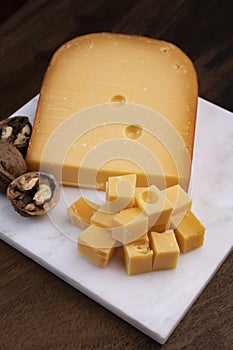 Dutch hard cow milk old cheese  from Gouda