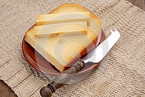 Dutch hard cow milk old cheese  from Gouda