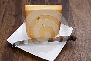 Dutch hard cow milk old cheese  from Gouda