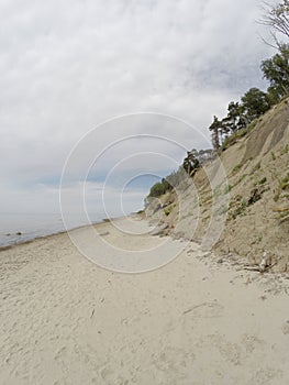 Dutch hat Olando kepure beach close to Karkle, Klaipeda, Lithu photo