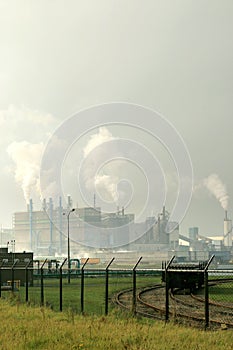 Dutch industrial area