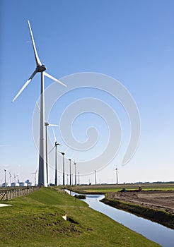 Dutch industrial landscape, Groningen