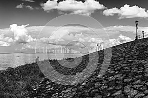 Dutch Landscape, Windmills off Urk