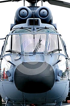 Dutch navy helicopter (frontal)