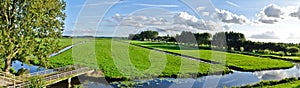 Dutch panorama landscape