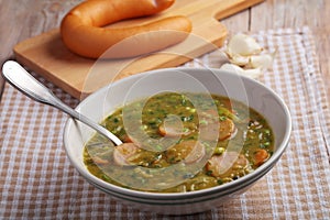 Dutch pea soup snert