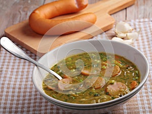 Dutch pea soup snert
