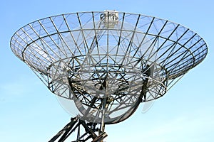 A dutch radio telescope in Westerbork photo