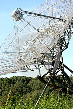 Dutch radio telescope in Westerbork photo