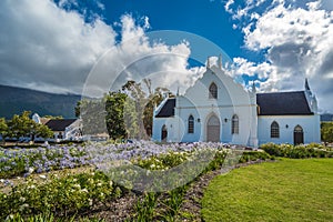 The Dutch Reformed Church in Franschhoek, South Africa