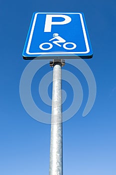 Parking for motorcycles only