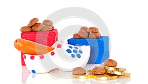 Dutch Sinterklaas gingernuts and gifts