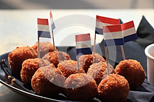 Dutch snack: Bitterballen